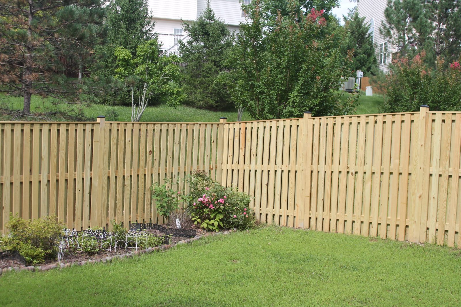 Board on Board Privacy Fence