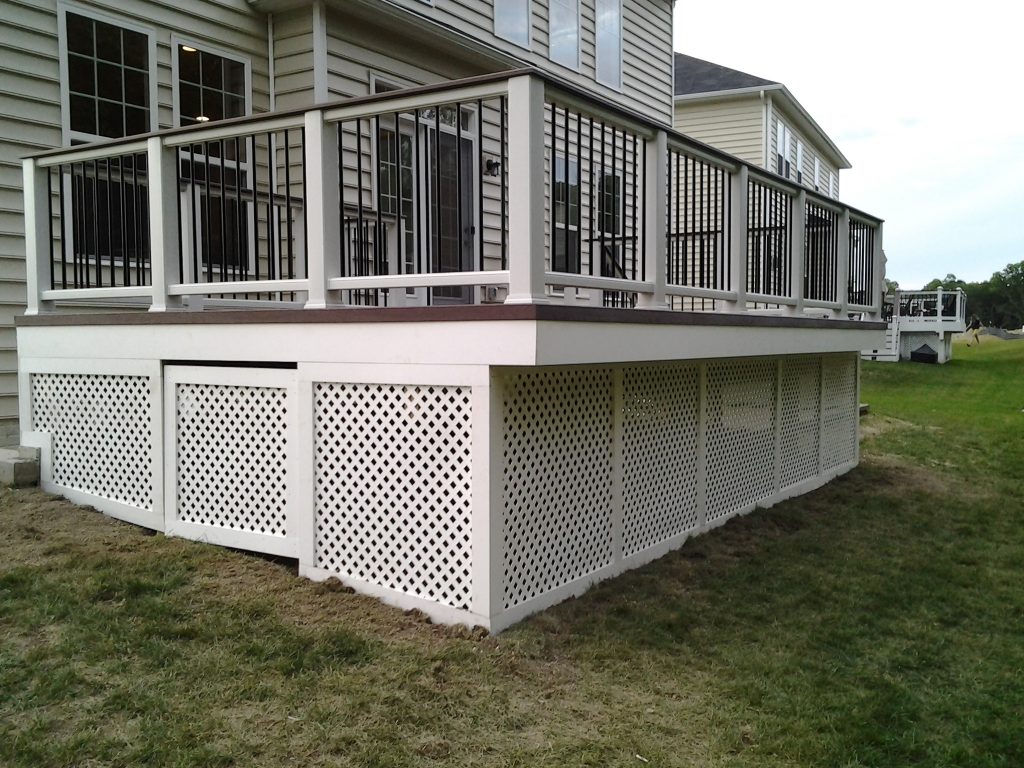 Full Composite with Under Deck Lattice and Storage | http ...