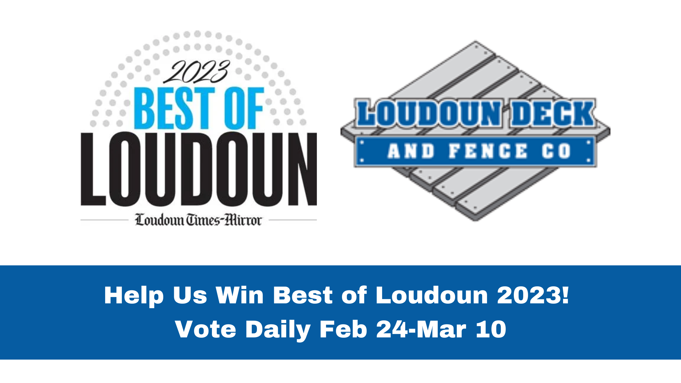 Read more about the article Help Us Win Best of Loudoun! Vote Feb. 24 – March 10