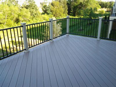 Aluminum Rail with Composite Flooring