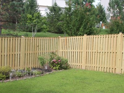 Board on Board Privacy Fence